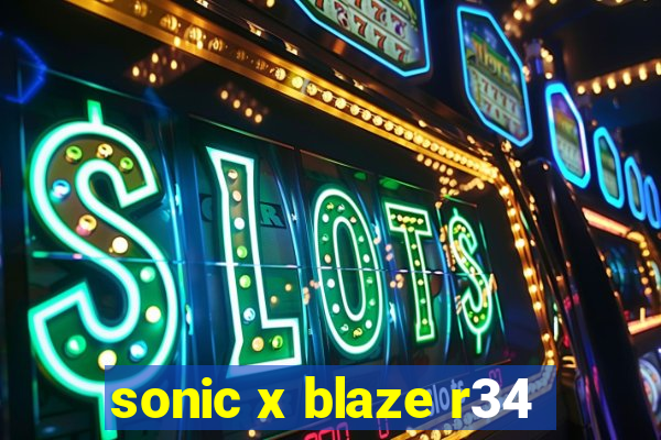 sonic x blaze r34